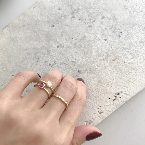 N°5 classy diamond ring 0.3ct